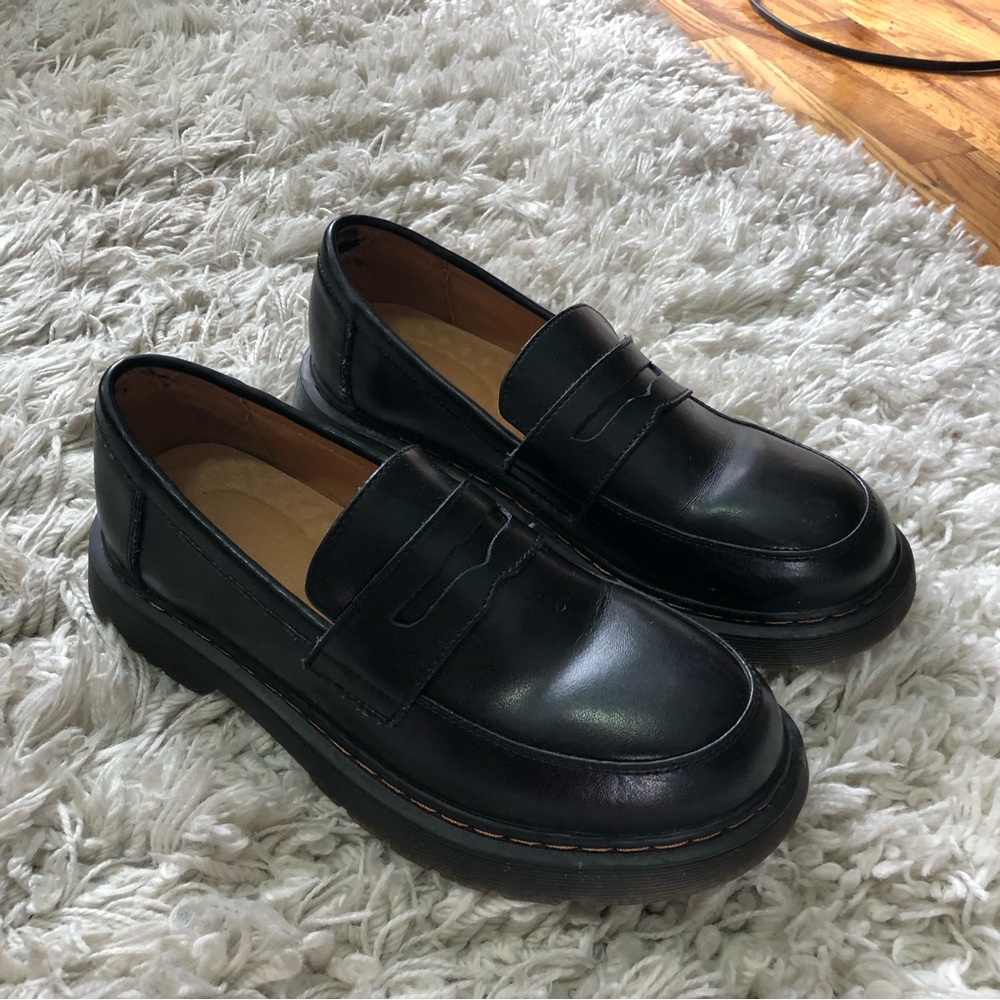 Dr. Marten Black Loafers Women’s 8